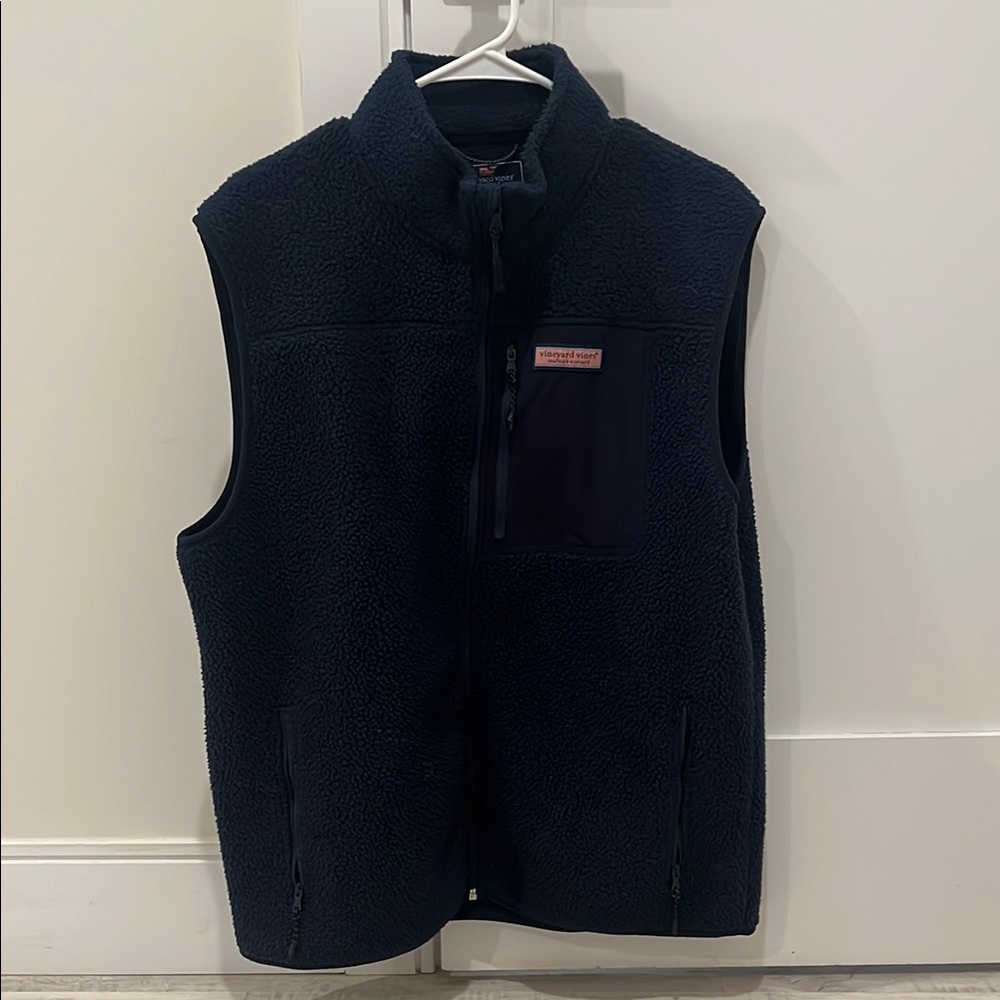 Blue Sherpa Vest | Vineyard Vines